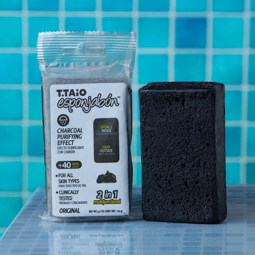 Esponjabon Charcoal Soap - Purifying Effect